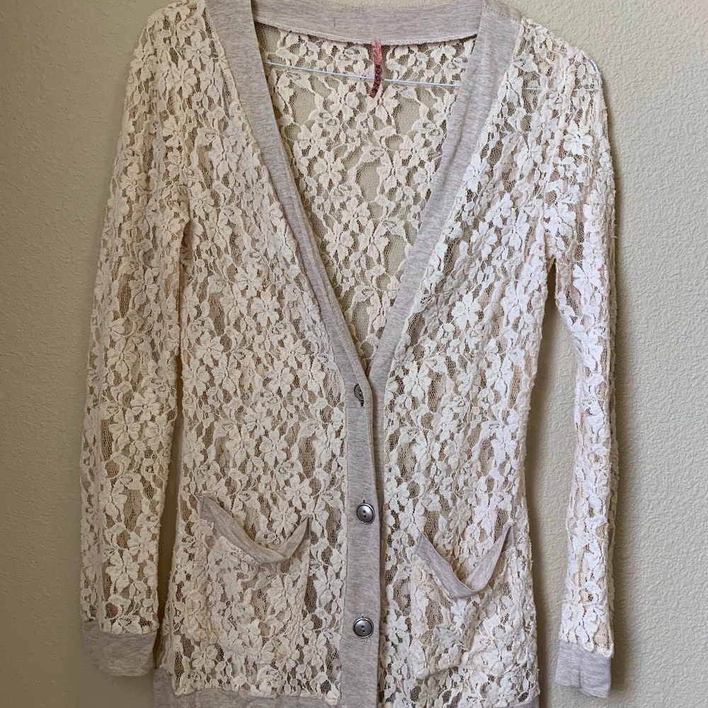 lace cardigan